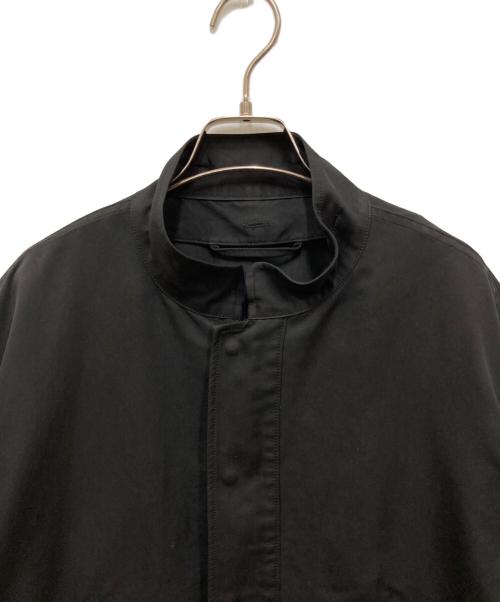 THE RERACS（ザ リラクス）THE RERACS (ザ リラクス) LOOSE SHORT MODS COAT/ルーズショートモッズコート ブラック サイズ:36の古着・服飾アイテム