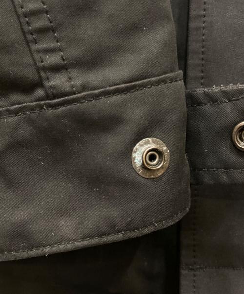 THE RERACS（ザ リラクス）THE RERACS (ザ リラクス) LOOSE SHORT MODS COAT/ルーズショートモッズコート ブラック サイズ:36の古着・服飾アイテム