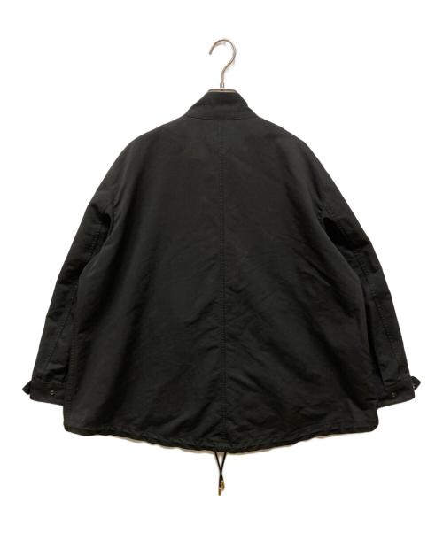 THE RERACS（ザ リラクス）THE RERACS (ザ リラクス) LOOSE SHORT MODS COAT/ルーズショートモッズコート ブラック サイズ:36の古着・服飾アイテム