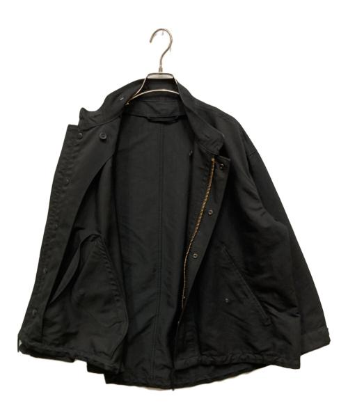 THE RERACS（ザ リラクス）THE RERACS (ザ リラクス) LOOSE SHORT MODS COAT/ルーズショートモッズコート ブラック サイズ:36の古着・服飾アイテム