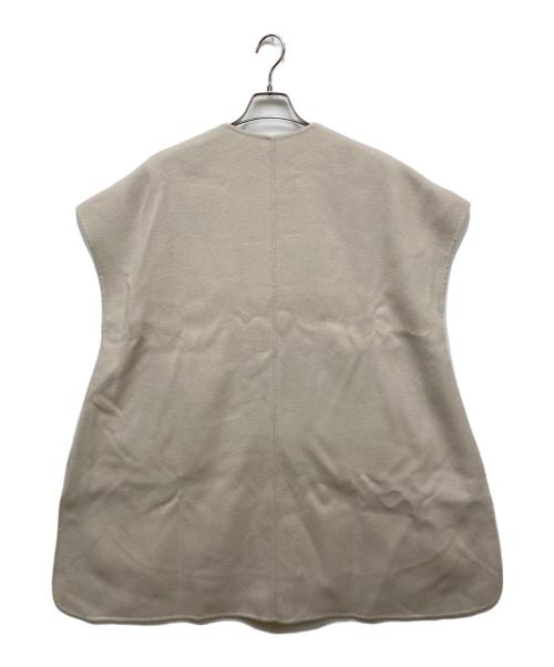 BABYLONE（バビロン）BABYLONE (バビロン) リバーポンチョ ベージュ サイズ:F 未使用品の古着・服飾アイテム