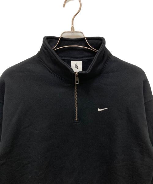 NIKE（ナイキ）NIKE (ナイキ) AS M NK SOLO SWSH HW BB QZ TOP/ソロスウォッシュトップ ブラック サイズ:Mの古着・服飾アイテム