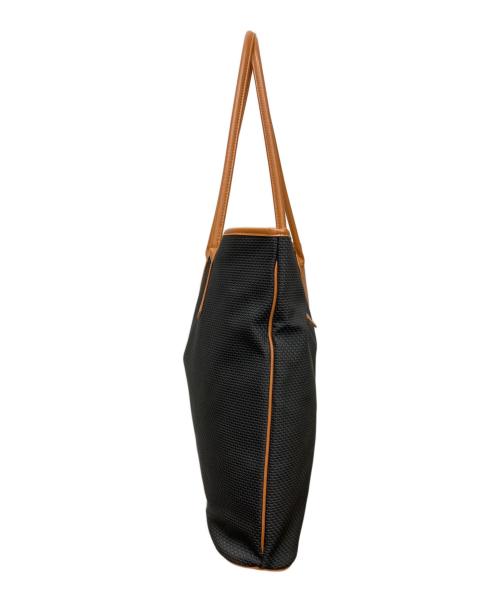 Yves Saint Laurent（イヴサンローラン）Yves Saint Laurent (イヴサンローラン) メッシュデザインヴィンテージトートバッグ ブラックの古着・服飾アイテム