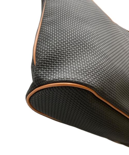 Yves Saint Laurent（イヴサンローラン）Yves Saint Laurent (イヴサンローラン) メッシュデザインヴィンテージトートバッグ ブラックの古着・服飾アイテム