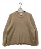 3.1 phillip limスリーワンフィリップリム）の古着「アルパカ混ブラッシュニットセーター」｜ベージュ