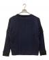 MM6 Maison Margiela (エムエムシックスメゾンマルジェラ) インサイドアウトリブ切替ニット ネイビー サイズ:M：10000円