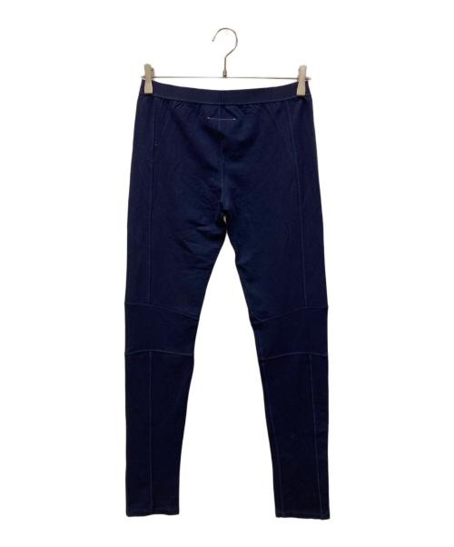 MM6 Maison Margiela（エムエムシックスメゾンマルジェラ）MM6 Maison Margiela (エムエムシックスメゾンマルジェラ) バイカーデザインレギンスパンツ ネイビー サイズ:不明の古着・服飾アイテム
