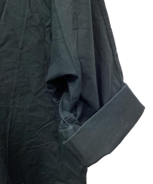 MARNI（マルニ）MARNI (マルニ) 比翼プルオーバーシャツ ブラック サイズ:表記無しの古着・服飾アイテム