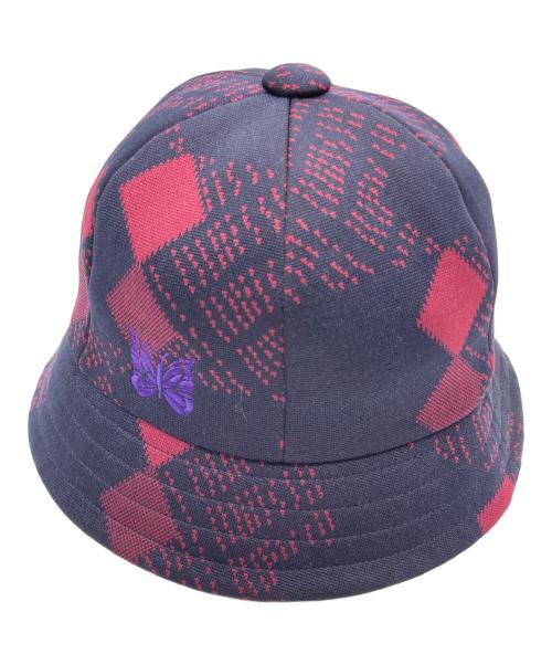Needles（ニードルズ）Needles (ニードルズ) Bermuda Hat/バミューダハット ワインレッド×ネイビー サイズ:Mの古着・服飾アイテム