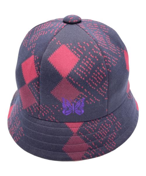 Needles（ニードルズ）Needles (ニードルズ) Bermuda Hat/バミューダハット ワインレッド×ネイビー サイズ:Mの古着・服飾アイテム