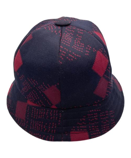 Needles（ニードルズ）Needles (ニードルズ) Bermuda Hat/バミューダハット ワインレッド×ネイビー サイズ:Mの古着・服飾アイテム