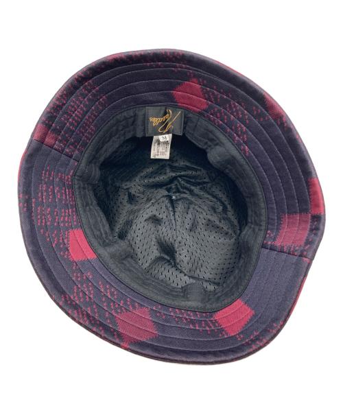 Needles（ニードルズ）Needles (ニードルズ) Bermuda Hat/バミューダハット ワインレッド×ネイビー サイズ:Mの古着・服飾アイテム