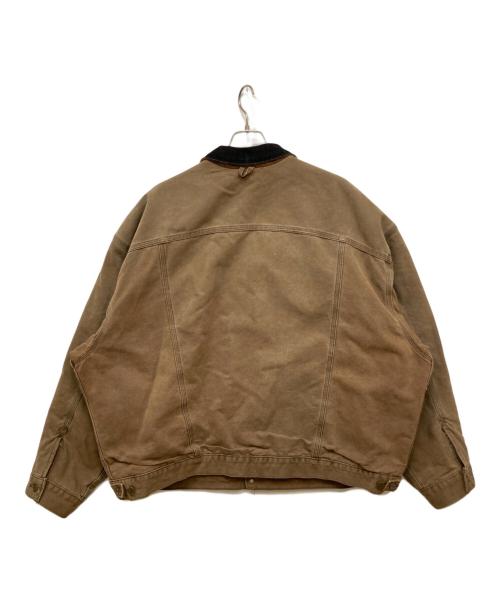 CarHartt（カーハート）CarHartt (カーハート) ダックトラッカージャケット ブラウン サイズ:3XLの古着・服飾アイテム
