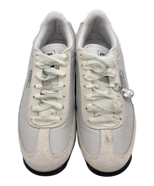 PUMA（プーマ）PUMA (プーマ) EASY RIDER GLAM ATHLETICS WNS/イージーライダーグラムアスレチックス ホワイト サイズ:23.5cmの古着・服飾アイテム