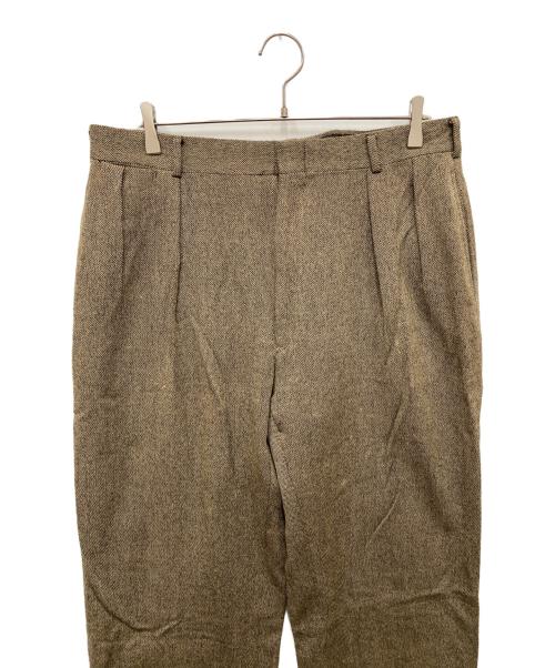 POLO RALPH LAUREN（ポロ・ラルフローレン）POLO RALPH LAUREN (ポロ・ラルフローレン) スラックス ブラウン サイズ:記載無しの古着・服飾アイテム