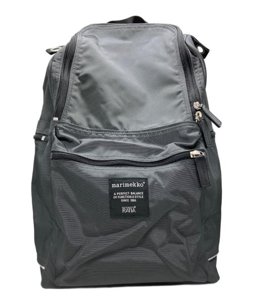 marimekko（マリメッコ）marimekko (マリメッコ) リュック グレーの古着・服飾アイテム