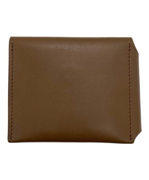 Acne studios（アクネ ストゥディオス）Acne studios (アクネ ストゥディオス) 三つ折りコンパクトウォレット ブラウンの古着・服飾アイテム