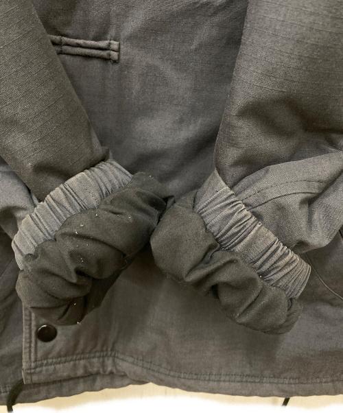 demarcolab（デマルコラボ）demarcolab (デマルコラボ) チャイナコーチジャケット グレー サイズ:XLの古着・服飾アイテム