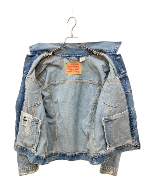 LEVI'S（リーバイス）LEVI'S (リーバイス) ダメージ加工デニムジャケット インディゴ サイズ:Mの古着・服飾アイテム