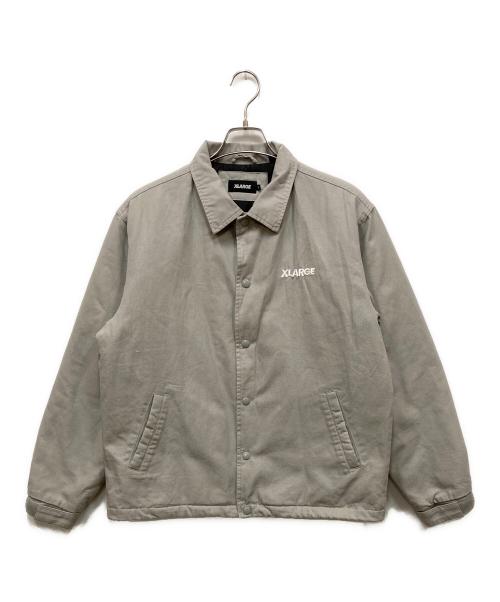 X-LARGE（エクストララージ）X-LARGE (エクストララージ) コーチジャケット グレー サイズ:Mの古着・服飾アイテム