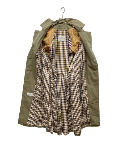 Aquascutum（アクアスキュータム）Aquascutum (アクアスキュータム) 裏チェックトレンチコート ベージュ サイズ:なしの古着・服飾アイテム
