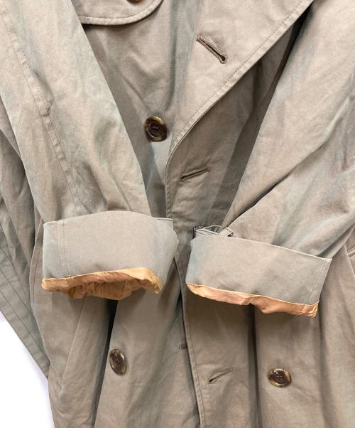 Aquascutum（アクアスキュータム）Aquascutum (アクアスキュータム) 裏チェックトレンチコート ベージュ サイズ:なしの古着・服飾アイテム