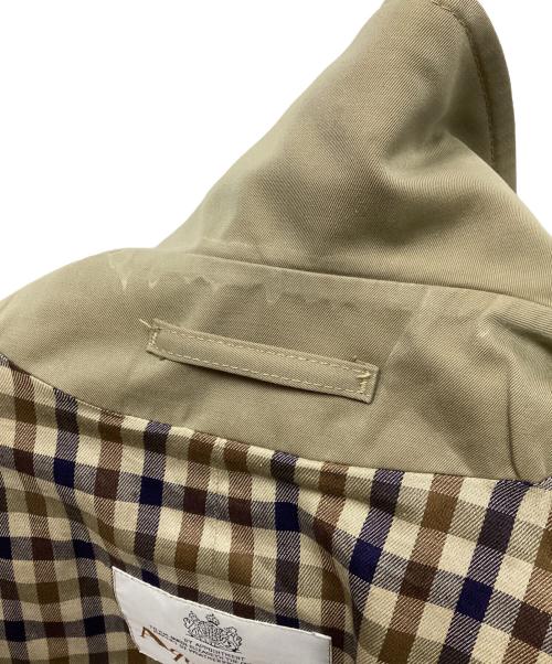 Aquascutum（アクアスキュータム）Aquascutum (アクアスキュータム) トレンチコート ベージュ サイズ:不明の古着・服飾アイテム