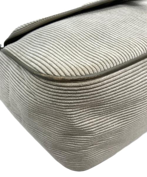 A VACATION（ア ヴァケーション）A VACATION (ア ヴァケーション) KIKI CORDショルダーバッグ ベージュの古着・服飾アイテム