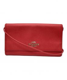 COACH（コーチ）の古着「ショルダーバッグ」｜レッド