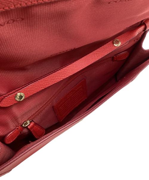 COACH（コーチ）COACH (コーチ) ショルダーバッグ レッドの古着・服飾アイテム