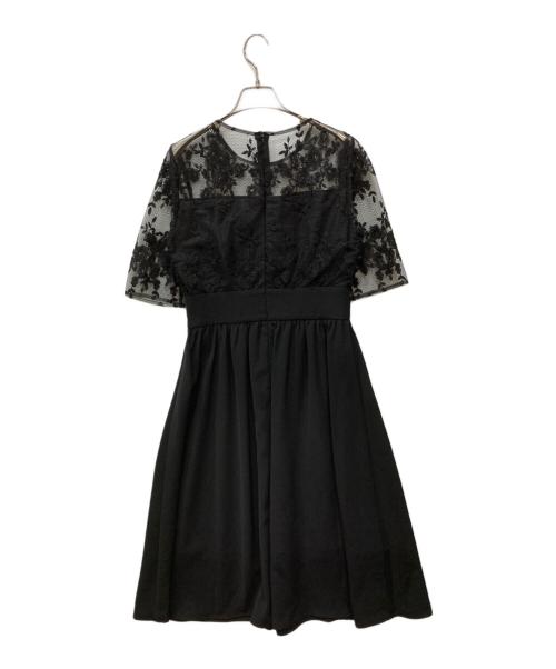 LeJa（レジャ）Leja (レジャ) 花柄レースワンピース ブラック サイズ:表記なしの古着・服飾アイテム
