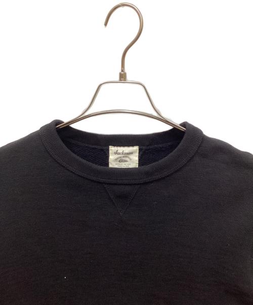 JACKMAN（ジャックマン）JACKMAN (ジャックマン) GG Sweat Crewneck ブラック サイズ:XSの古着・服飾アイテム