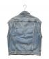 URU (ウル) DENIM OVERSIZED VEST TYPE B/デニムオーバーサイズドベストタイプビー インディゴ サイズ:3：7000円