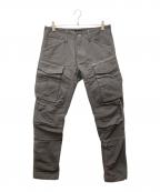 G-STAR RAWジースターロゥ）の古着「Rovic Zip 3D Regular Tapered Pants/ロビックジップ3Dレギュラーテーパードパンツ」｜ブラック