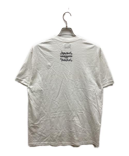 WACKO MARIA（ワコマリア）WACKO MARIA (ワコマリア) × MIGHTY CROWN Tシャツ ホワイト サイズ:Lの古着・服飾アイテム