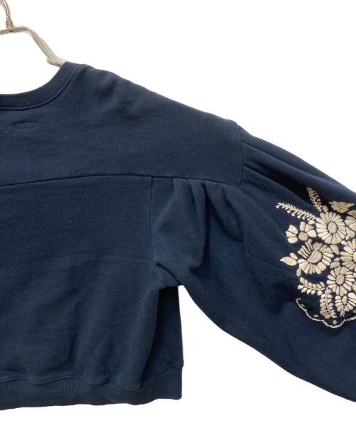 KAPITAL（キャピタル）KAPITAL (キャピタル) 裏毛 ブッファンスリーブスウェット ネイビー サイズ:1の古着・服飾アイテム