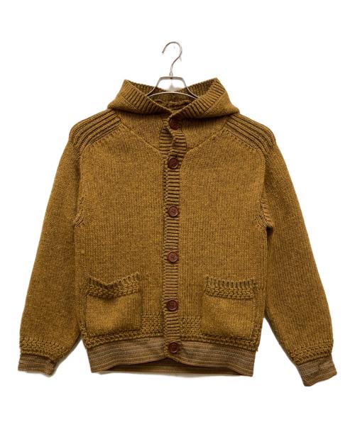 KAPITAL（キャピタル）KAPITAL (キャピタル) フーデットニットカーディガン ベージュ サイズ:Lの古着・服飾アイテム