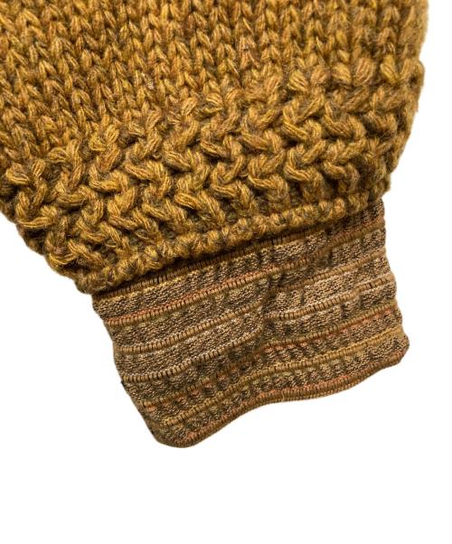 KAPITAL（キャピタル）KAPITAL (キャピタル) フーデットニットカーディガン ベージュ サイズ:Lの古着・服飾アイテム