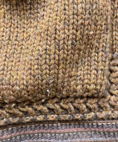 KAPITAL（キャピタル）KAPITAL (キャピタル) フーデットニットカーディガン ベージュ サイズ:Lの古着・服飾アイテム