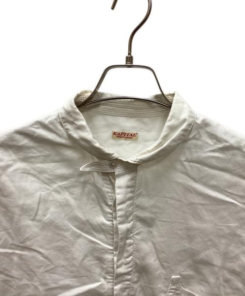 KAPITAL（キャピタル）KAPITAL (キャピタル) プルオーバーシャツ ホワイト サイズ:Lの古着・服飾アイテム
