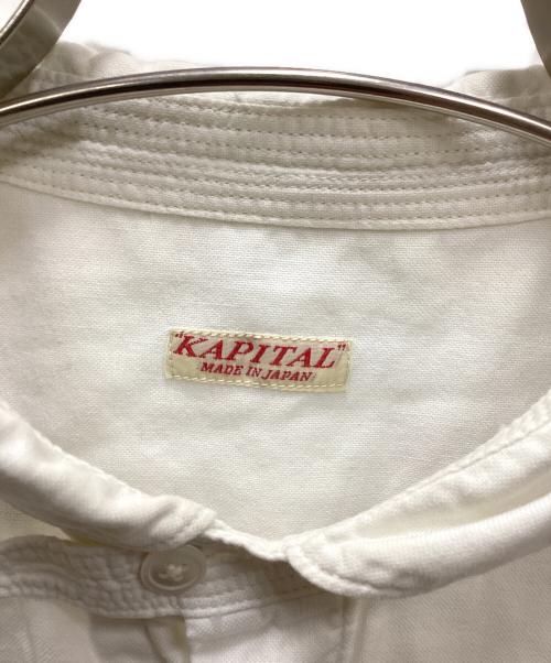KAPITAL（キャピタル）KAPITAL (キャピタル) プルオーバーシャツ ホワイト サイズ:Lの古着・服飾アイテム