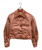 christian wijnantsクリスチャン ワイナンツ）の古着「ナイロントラッカージャケット」｜ピンク