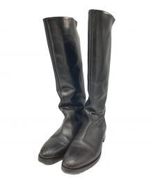 CORSO ROMA 9（コルソローマノーヴェ）の古着「ジョッキーブーツ」｜ブラック