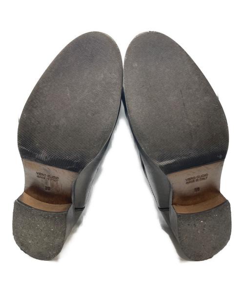 CORSO ROMA 9（コルソローマノーヴェ）CORSO ROMA 9 (コルソローマノーヴェ) ジョッキーブーツ ブラック サイズ:24cmの古着・服飾アイテム