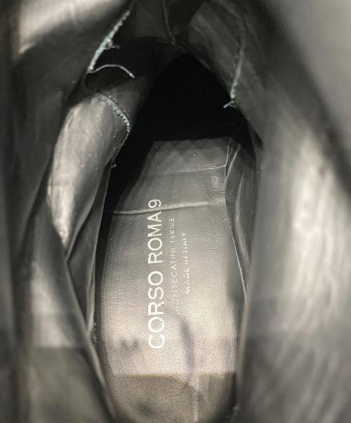CORSO ROMA 9（コルソローマノーヴェ）CORSO ROMA 9 (コルソローマノーヴェ) ジョッキーブーツ ブラック サイズ:24cmの古着・服飾アイテム