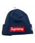 SUPREME（シュプリーム）の古着「24FW BOX LOGO BEANIE/ボックスロゴビーニー」｜ネイビー