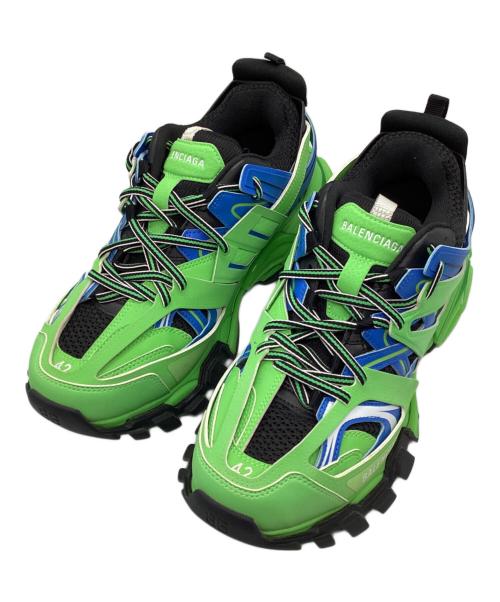 BALENCIAGA（バレンシアガ）BALENCIAGA (バレンシアガ) TRACK TRAINER/トラックトレイナー グリーン サイズ:27.5の古着・服飾アイテム