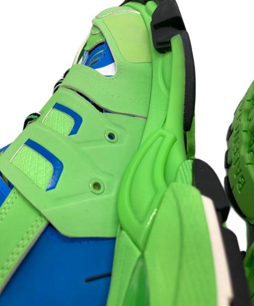 BALENCIAGA（バレンシアガ）BALENCIAGA (バレンシアガ) TRACK TRAINER/トラックトレイナー グリーン サイズ:27.5の古着・服飾アイテム