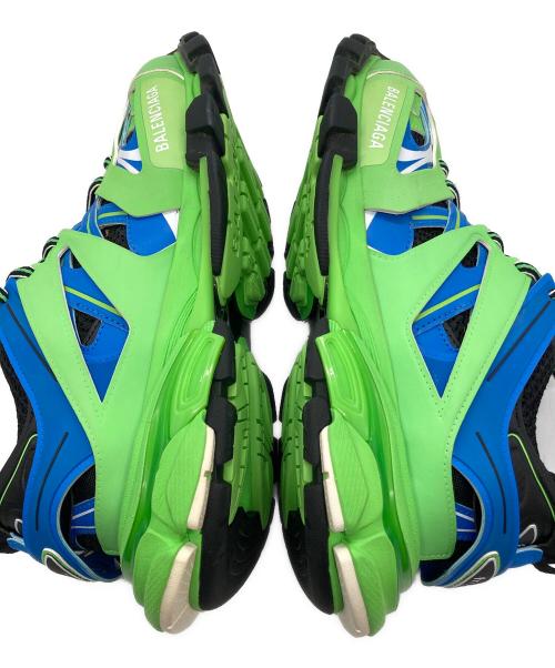 BALENCIAGA（バレンシアガ）BALENCIAGA (バレンシアガ) TRACK TRAINER/トラックトレイナー グリーン サイズ:27.5の古着・服飾アイテム