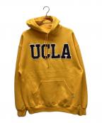 RUSSELL ATHLETICラッセルアスレチック）の古着「90sヴィンテージパーカー」｜イエロー